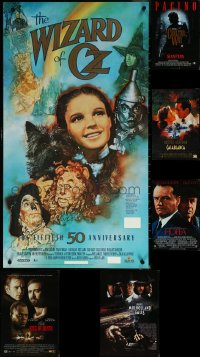 6d0760 LOT OF 8 UNFOLDED VIDEO & COMMERCIAL POSTERS 1980s-1990s a variety of cool movie images!