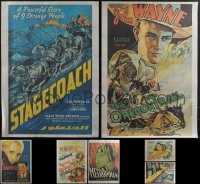 6d0572 LOT OF 7 UNFOLDED R2010S EGYPTIAN POSTERS R2010s great images from classic movies!