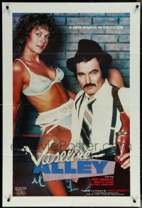 6d0284 LOT OF 18 FOLDED SINGLE-SIDED 27X40 VASELINE ALLEY ONE-SHEETS 1985 starring Burt Drenolds!