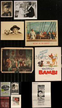 6d0060 LOT OF 11 1920s-1960s MISCELLANEOUS ITEMS 1920s-1960s great images from a variety of movies!