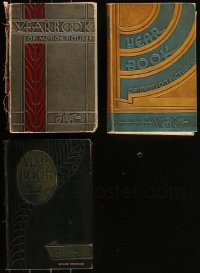 6d0032 LOT OF 3 FILM DAILY YEARBOOK 1930S BOOKS 1930s each is filled with tons of information!
