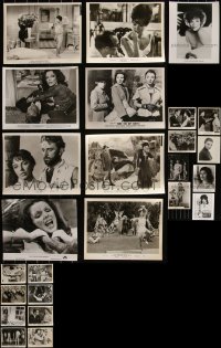 6d0467 LOT OF 33 JOAN COLLINS 8X10 STILLS 1950s-1990s great scenes & portraits from her movies!