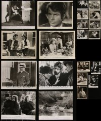 6d0482 LOT OF 21 WARREN BEATTY 8X10 STILLS 1960s-1970s great scenes & portraits from his movies!