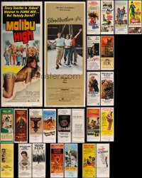 6d0705 LOT OF 29 UNFOLDED 1970S INSERTS 1970s great images from a variety of different movies!