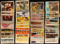 6d0388 LOT OF 390 LOBBY CARDS 1940s-1960s complete & incomplete sets from many different movies!