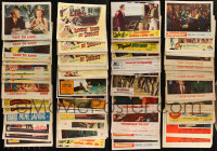6d0383 LOT OF 475 LOBBY CARDS 1950s-1970s complete & incomplete sets from many different movies!