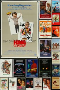 6d0240 LOT OF 38 FOLDED ONE-SHEETS 1970s-1980s great images from a variety of different movies!
