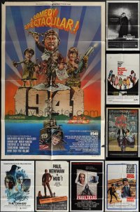 6d0314 LOT OF 11 FOLDED 1960s-1980s ONE-SHEETS 1960s-1980s great images from a variety of different movies!