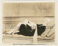 6f1477 BIG CITY BLUES 8x10.25 still 1932 great image of smiling Joan Blondell sprawled on a divan!
