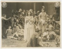 6f1470 SIGN OF THE CROSS 8x10 LC 1914 William Farnum with Rosina Henley at climax, ultra rare!