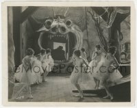 6f1543 PHANTOM OF THE OPERA 8x10 still 1925 dancers see Lon Chaney's shadow in dragon mouth doorway!