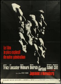 6f0041 JUDGMENT AT NUREMBERG French 1p 1961 Tracy, Judy Garland, Lancaster, Dietrich, ultra rare!