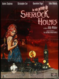 6f0051 PRIVATE LIFE OF SHERLOCK HOLMES French 1p R2003 Billy Wilder, cool Robert McGinnis art!