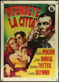 6f0246 SELLOUT Italian 1p 1955 Pidgeon, Audrey Totter, Hodiak, Raymond, different & ultra rare!