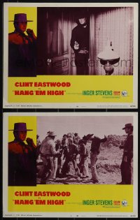 6f0704 HANG 'EM HIGH 2 LCs 1968 Clint Eastwood, they hung the wrong man & didn't finish the job!