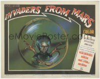 6f0476 INVADERS FROM MARS Fantasy #9 LC 1990 best super close image of the green alien monster!