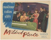 6f0487 MILDRED PIERCE LC 1945 Ann Blyth meets with Joan Crawford & Zachary Scott at nightclub!