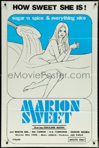 6f1066 MARION SWEET 1sh 1975 Sugar 'N Spice & everything nice, sexy artwork!