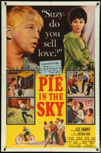 6f1289 TERROR IN THE CITY 1sh 1965 Grant, Suzy - do you sell love?, Pie in the Sky, ultra rare!