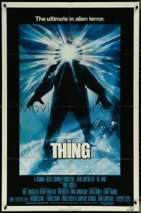 6f1298 THING 1sh 1982 John Carpenter classic sci-fi horror, Struzan, new credit design!