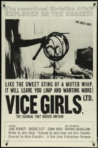 6f1336 VICE GIRLS, LTD. 1sh 1964 like the sweet sting of a whip it'll leave you wanting more!