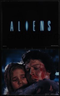 6f0528 ALIENS 9 color 11x14 stills 1986 Cameron, Sigourney Weaver as Ripley, great images!
