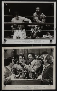 6f1619 ROCKY 8 8x10 stills 1976 great images of Sylvester Stallone, Shire, Meredith & Weathers!