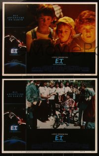 6f0559 E.T. THE EXTRA TERRESTRIAL 8 LCs 1982 Steven Spielberg classic, Henry Thomas, Drew Barrymore!