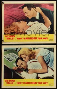 6f0578 HOW TO MURDER YOUR WIFE 8 LCs 1965 great images of Jack Lemmon & super sexy Virna Lisi!