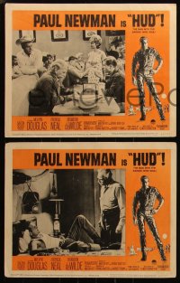 6f0580 HUD 8 LCs 1963 Paul Newman is the man with the barbed wire soul, Martin Ritt!