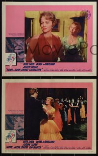6f0582 HUSH...HUSH, SWEET CHARLOTTE 8 LCs 1965 images of Bette Davis, Joseph Cotten, Robert Aldrich!