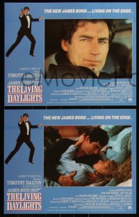 6f0593 LIVING DAYLIGHTS 8 LCs 1987 most dangerous Timothy Dalton as super spy James Bond 007!
