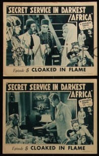 6f0659 SECRET SERVICE IN DARKEST AFRICA 5 chapter 5 LCs 1943 Nazis, serial, Cloaked In Flame!