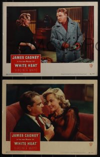 6f0672 WHITE HEAT 4 LCs 1949 James Cagney is Cody Jarrett, Virginia Mayo, O'Brien, classic noir!