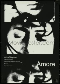 6g0712 WOMAN German 1962 Roberto Rossellini's L'Amore, completely different and ultra rare!