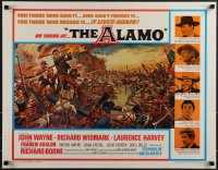 6g0388 ALAMO 1/2sh R1967 John Wayne & Richard Widmark in the Texas War of Independence!
