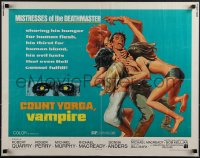 6g0417 COUNT YORGA VAMPIRE 1/2sh 1970 AIP, the mistresses of the deathmaster feeding, rare!