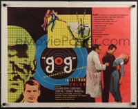 6g0443 GOG style A 1/2sh 1954 sci-fi, wacky Frankenstein of steel robot destroys its makers!