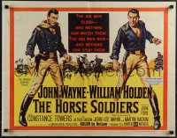 6g0450 HORSE SOLDIERS style A 1/2sh 1959 U.S. Cavalrymen John Wayne & William Holden, John Ford!