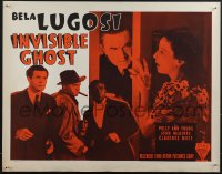 6g0456 INVISIBLE GHOST 1/2sh R1949 creepy Bela Lugosi, Polly Ann Young, Clarence Muse, ultra rare!