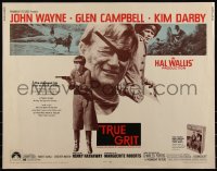 6g0509 TRUE GRIT M-rated 1/2sh 1969 John Wayne as Rooster Cogburn, Kim Darby, Glen Campbell
