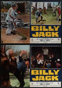 6g0365 BILLY JACK 10 Italian 18x26 pbustas 1971 most unusual boxoffice success ever!