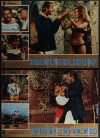 6g0364 SHOOT LOUD, LOUDER I DON'T UNDERSTAND 9 Italian 19x27 pbustas 1966 sexy Raquel Welch!