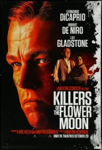 6g0854 KILLERS OF THE FLOWER MOON teaser DS 1sh 2023 Scorsese, Leonardo DiCaprio, De Niro, Gladstone!
