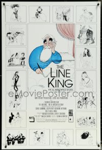6g0865 LINE KING 1sh 1996 Al Hirschfeld Story, art of Marx Bros., Streisand, Hepburn & more!