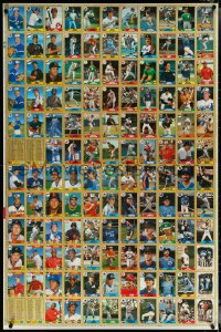 6g0654 TOPPS 1987 BASEBALL CARDS a group of 2 printer's test uncut trading cards 1987 ultra rare!