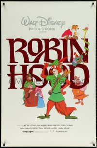 6g0926 ROBIN HOOD 1sh R1982 Walt Disney's cartoon version, the way it REALLY happened!