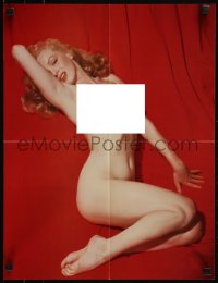 6g0335 MARILYN MONROE 2-sided 16x21 special poster 1980s Moran's Vision and Red Velvet!