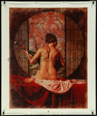 6g0103 TOMASZ RUT signed #32/95 29x35 art print 1990s by the artist, EOA, giclee on canvas!