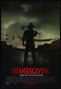 6g0970 THANKSGIVING advance DS 1sh 2023 based on mock-trailer from 2007 Grindhouse double feature!